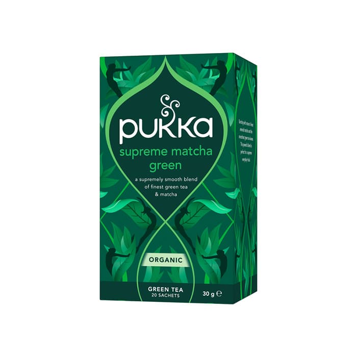 Grönt Te Supreme Matcha Green EKO 20 st – från Pukka – 49 kr – hos Bodystore