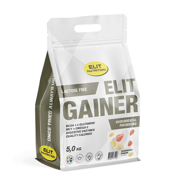 ELIT Gainer Laktosfri 5 kg – från Elit Nutrition – 1199 kr – hos Bodystore