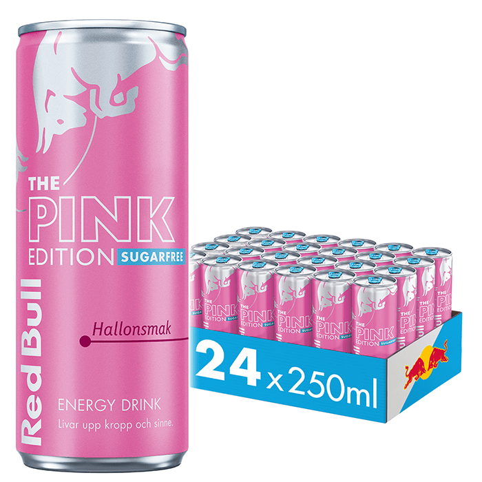 24 x Red Bull Energidryck, 250 ml, Sockerfri pink Edition – från Red Bull – 449 kr – hos Bodystore