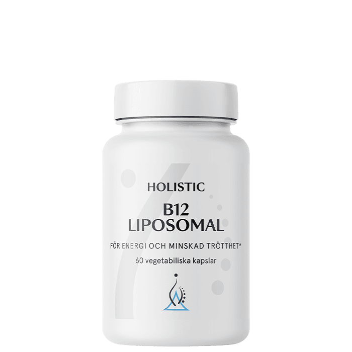 B12 liposomal 60 st vegetabiliska kapslar från Holistic – köp hos Bodystore