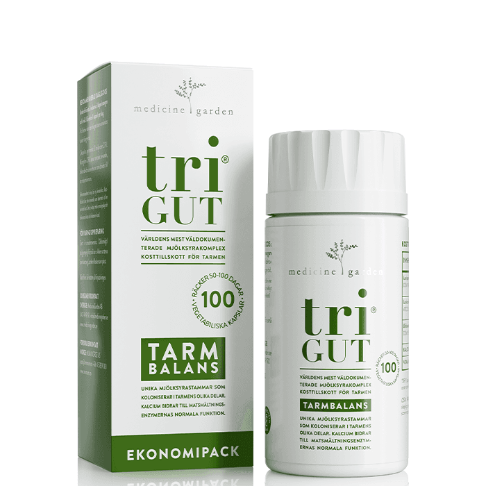 triGUT 100 kapslar – från MedicineGarden – 282 kr – hos Bodystore