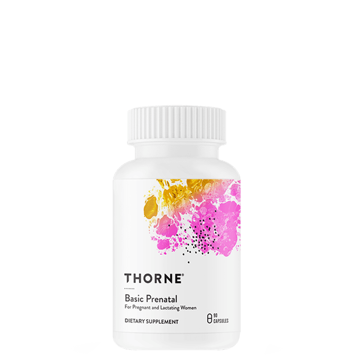 Basic Prenatal 90 kapslar – från Thorne Research Inc. – 453 kr – hos Bodystore