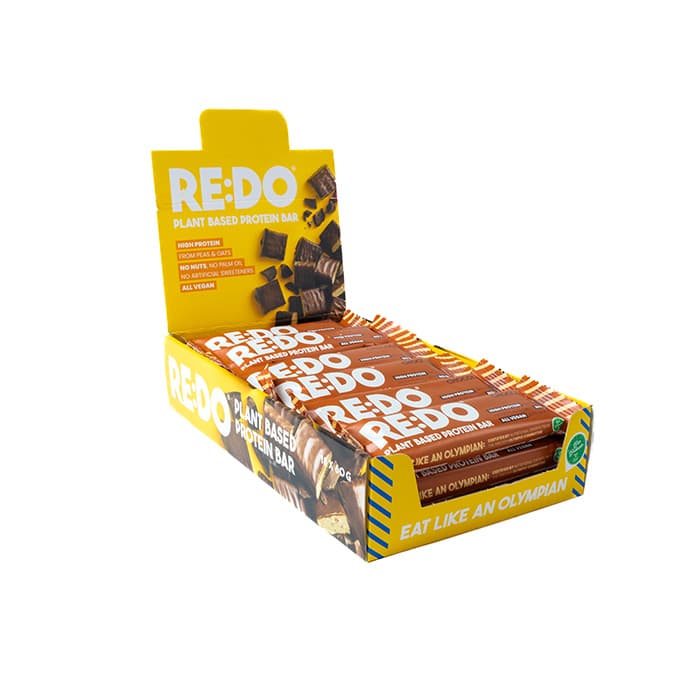 Protein Bar - Chocolate Chock 60gx18 – från RE:DO – 409 kr – hos Bodystore