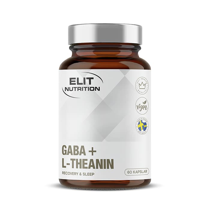 ELIT GABA + L-Theanine Aminosyror 60 kapslar från Elit Nutrition – köp hos Bodystore