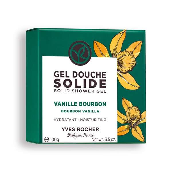 Fast duschgel - Bourbonvanilj från Yves Rocher - köp hos Yves Rocher