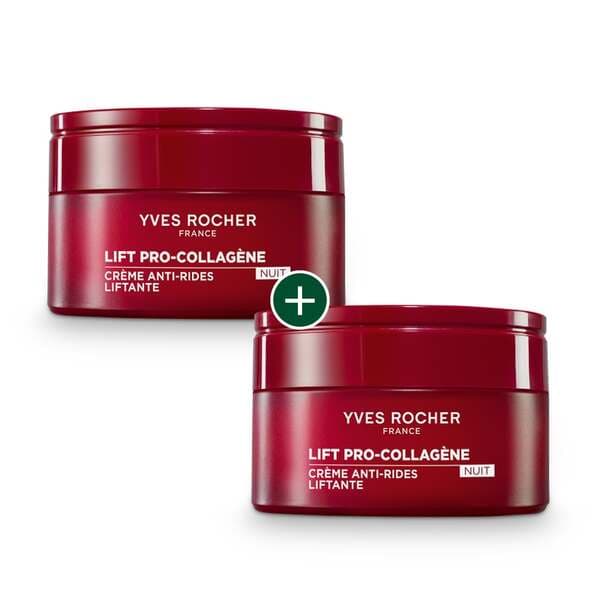 DuoDeal lyftande nattkräm mot rynkor från Yves Rocher – köp hos Yves Rocher